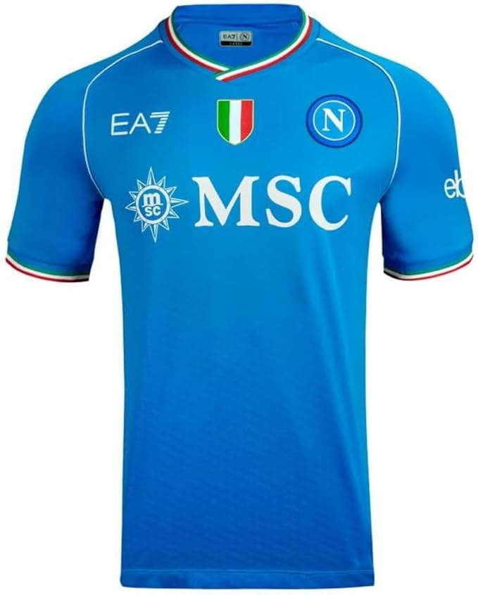 SSC Napoli 2023/2024: Maglia Ufficiale con Scudetto